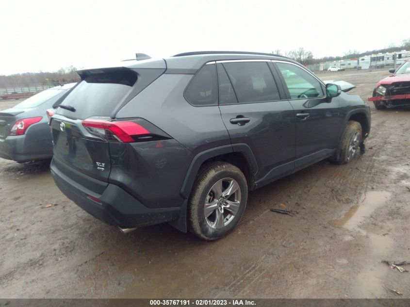 2022 TOYOTA RAV4 XLE VIN: 2T3P1RFV4NC287012