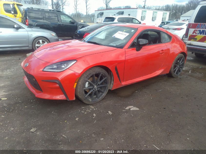 2023 TOYOTA GR86 PREMIUM VIN: JF1ZNBF10P8751055