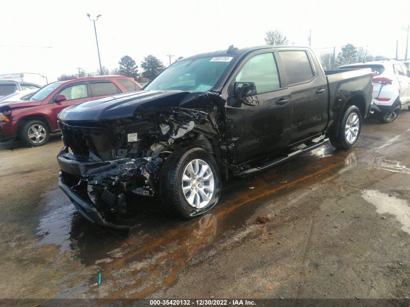 2020 CHEVROLET SILVERADO 1500 CUSTOM VIN: 3GCPWBEH9LG352517