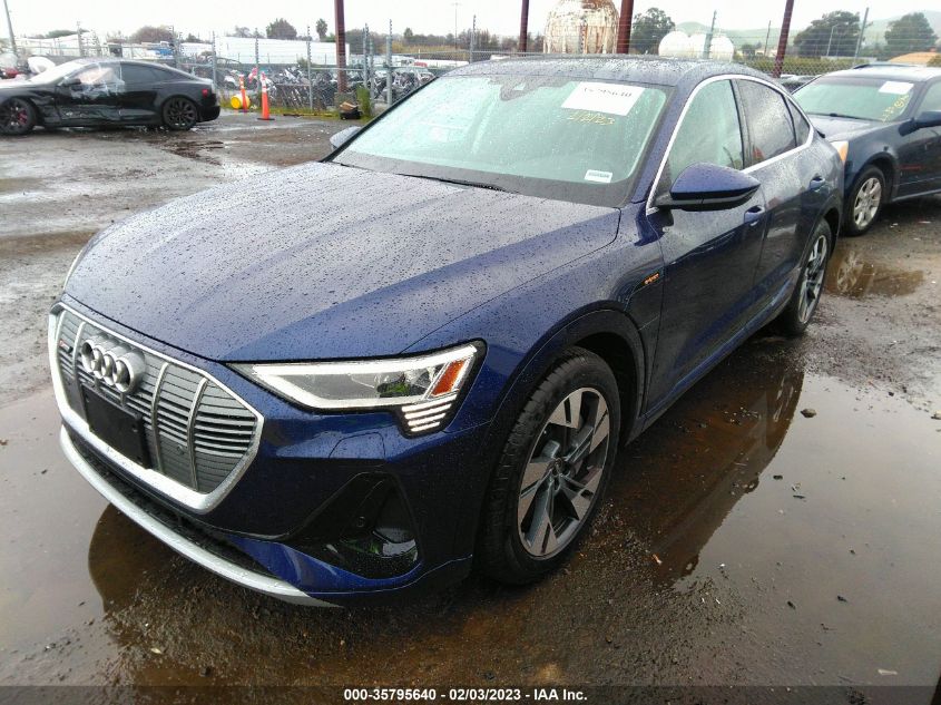 2022 AUDI E-TRON SPORTBACK S LINE PREMIUM VIN: WA11AAGE7NB023578