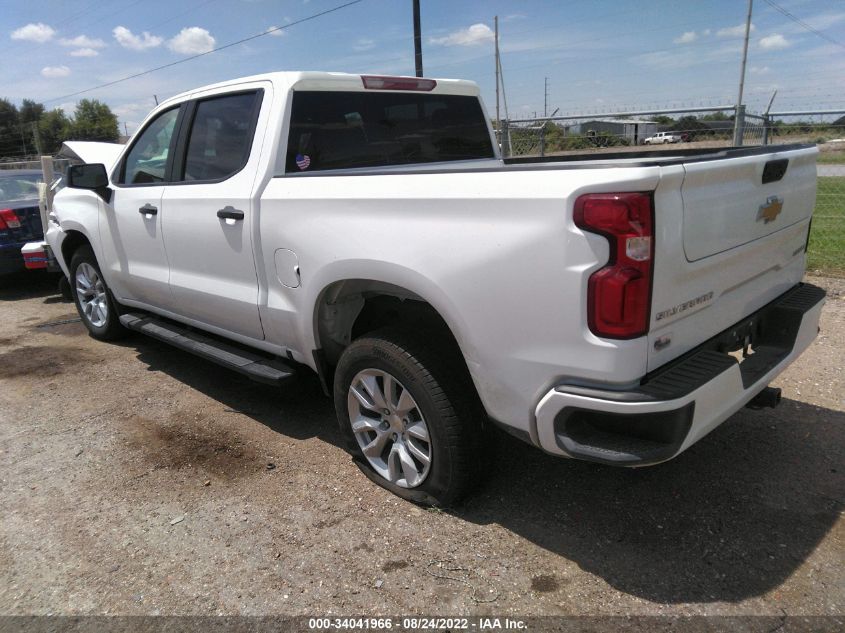 2022 CHEVROLET SILVERADO 1500 LTD CUSTOM VIN: 3GCPWBEK6NG122268