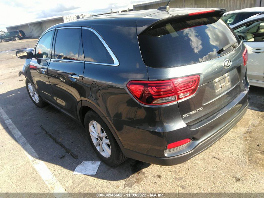 2020 KIA SORENTO LX V6 VIN: 5XYPG4A56LG633564