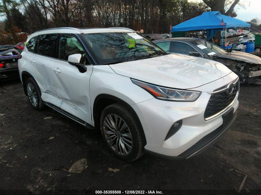 2022 TOYOTA HIGHLANDER PLATINUM VIN: 5TDFZRBH9NS207062