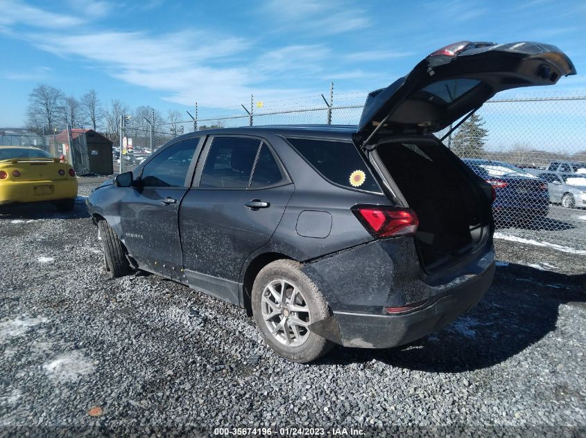 2022 CHEVROLET EQUINOX LS VIN: 2GNAXSEV6N6115904