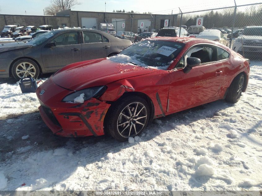 2022 TOYOTA GR86 VIN: JF1ZNBB11N9754558