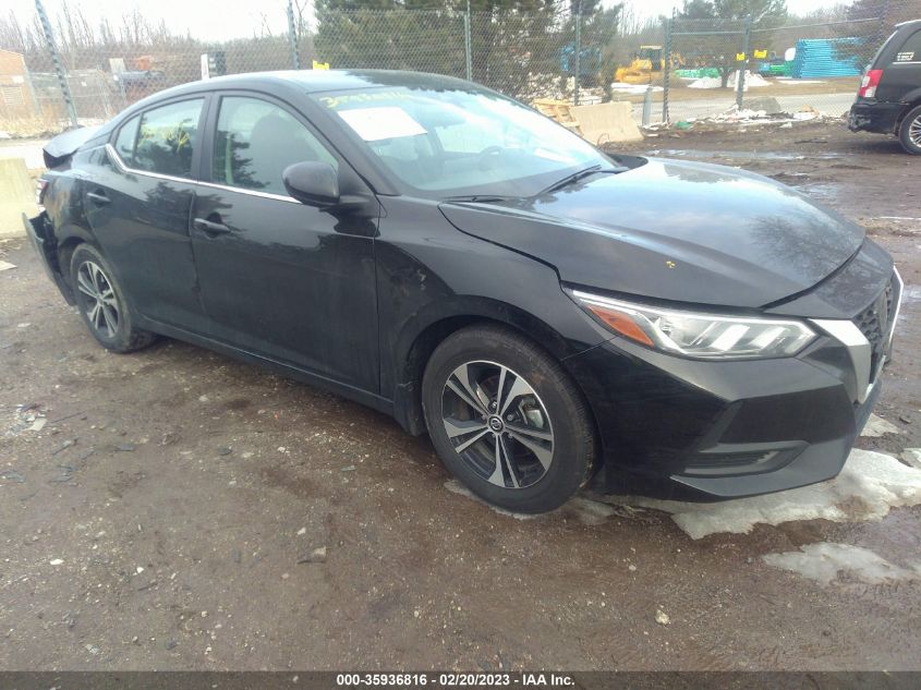 2022 NISSAN SENTRA SV VIN: 3N1AB8CV1NY269726
