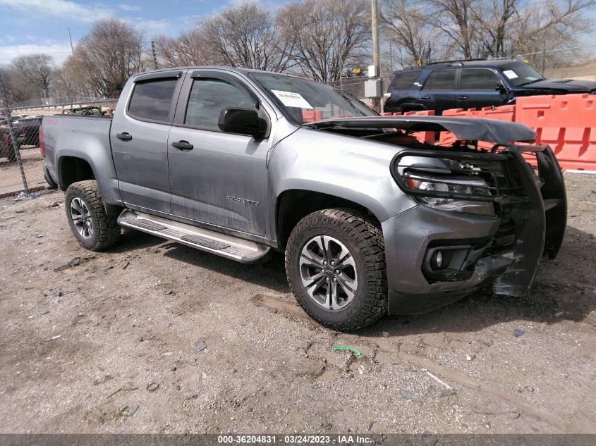 2022 CHEVROLET COLORADO 4WD Z71 VIN: 1GCGTDEN9N1276048