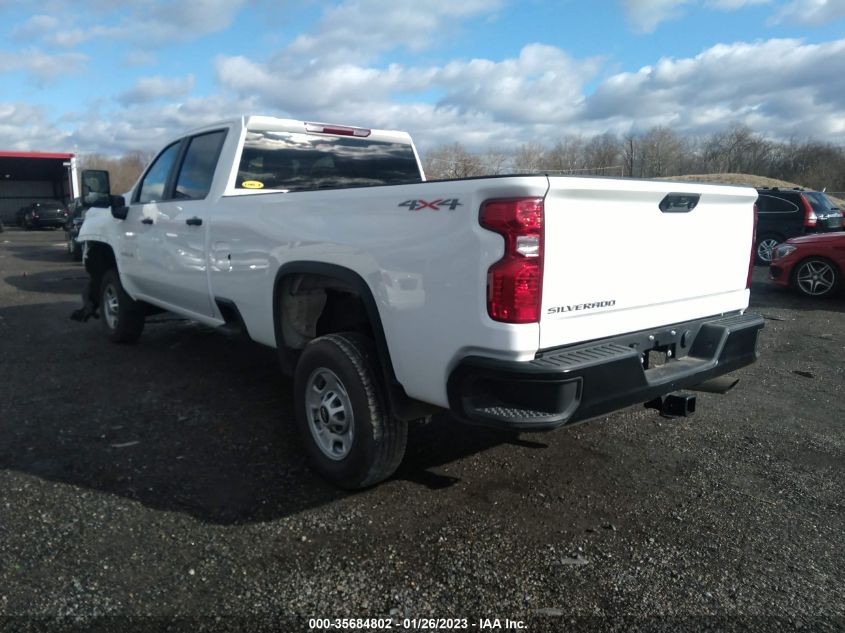 2022 CHEVROLET SILVERADO 2500HD WORK TRUCK VIN: 1GC1YLE79NF288786