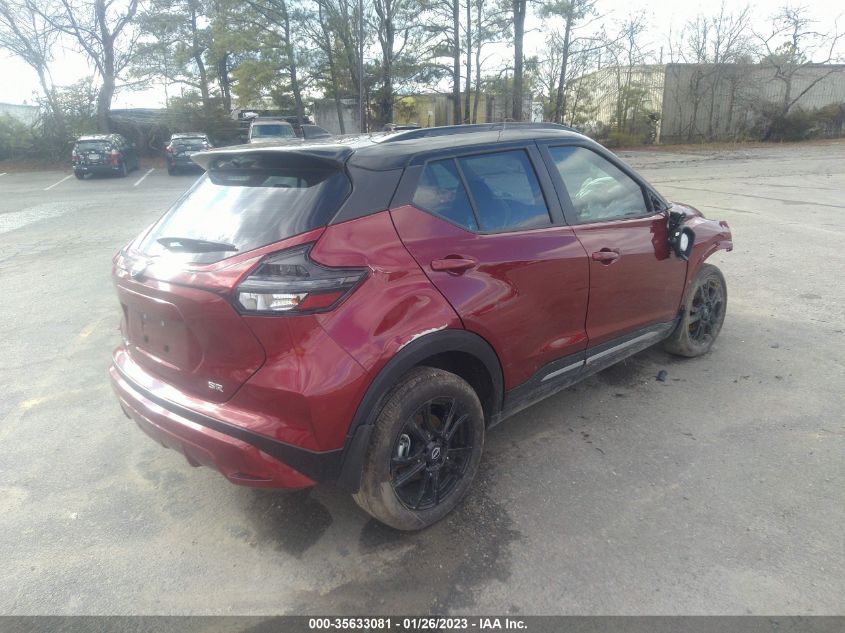 2022 NISSAN KICKS SR VIN: 3N1CP5DVXNL528170