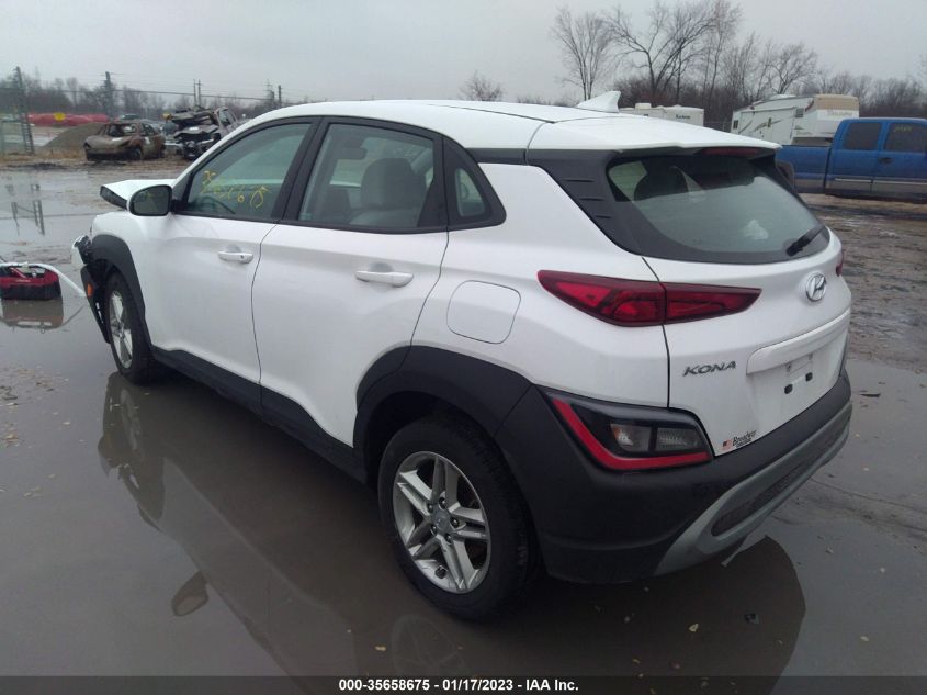 2022 HYUNDAI KONA SE VIN: KM8K2CAB7NU759017