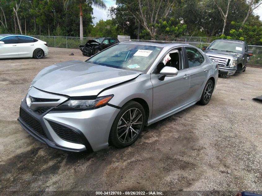 2021 TOYOTA CAMRY SE VIN: 4T1G11AK1MU539660