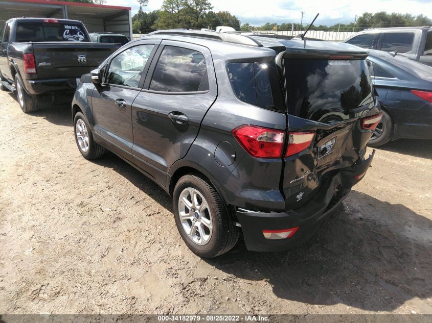 2021 FORD ECOSPORT SE VIN: MAJ3S2GE2MC453759