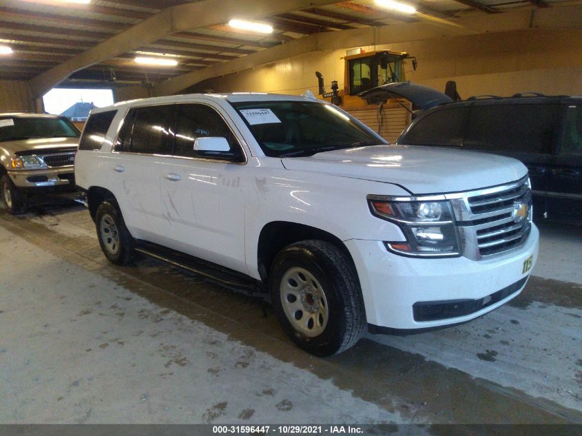 2020 CHEVROLET TAHOE COMMERCIAL VIN: 1GNLCDEC4LR306690