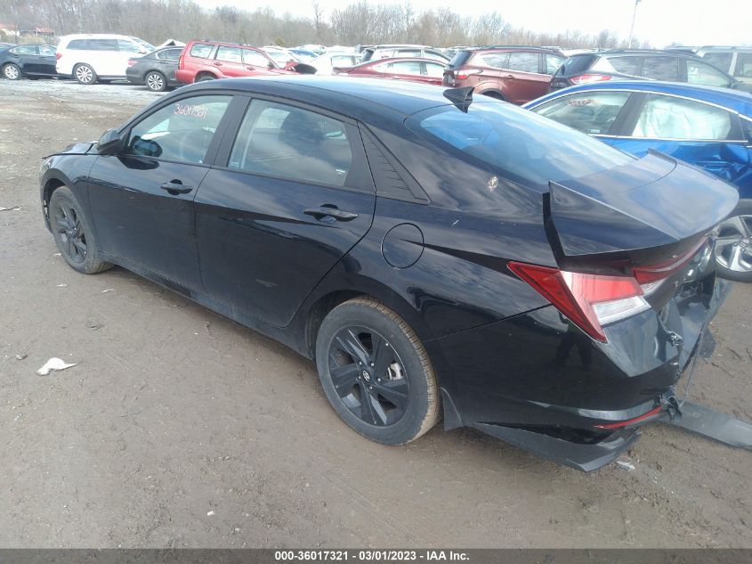 2023 HYUNDAI ELANTRA SEL VIN: KMHLM4AG2PU383376