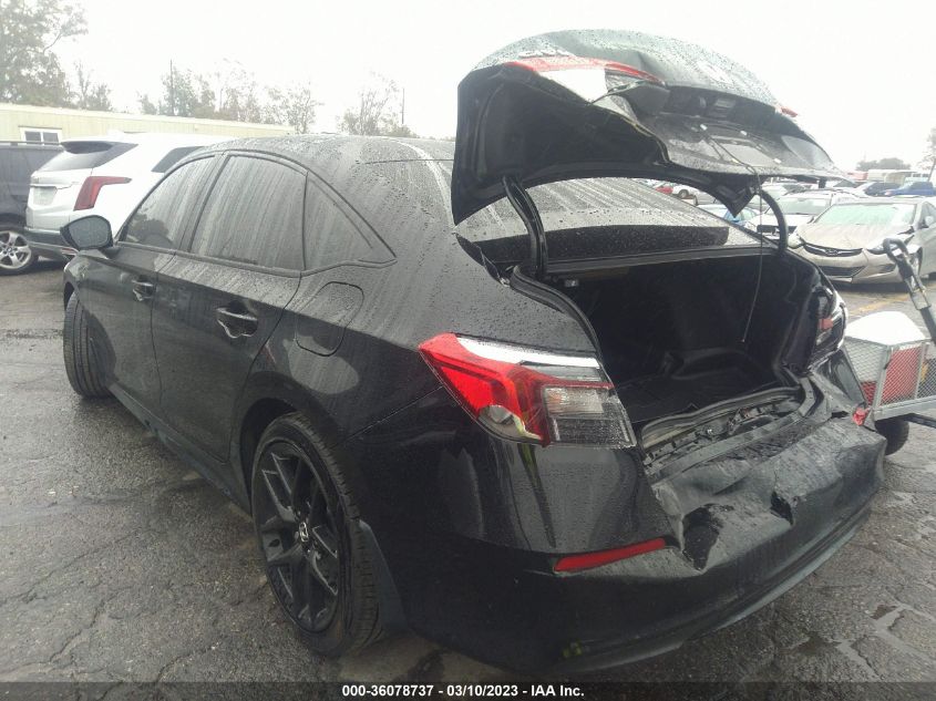 2022 HONDA CIVIC SEDAN SPORT VIN: 2HGFE2F58NH567779
