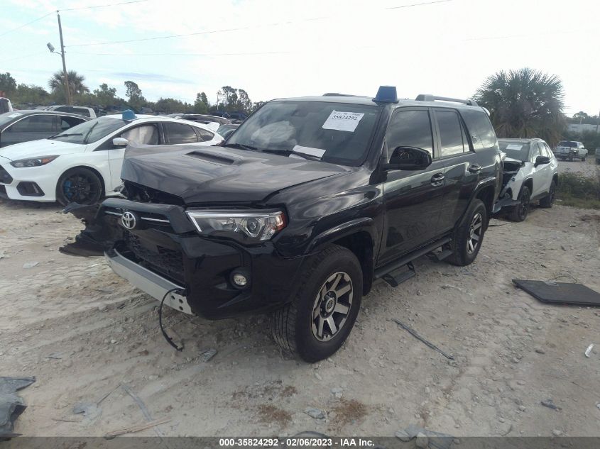 2021 TOYOTA 4RUNNER TRD OFF ROAD PREMIUM VIN: JTERU5JR2M5864428