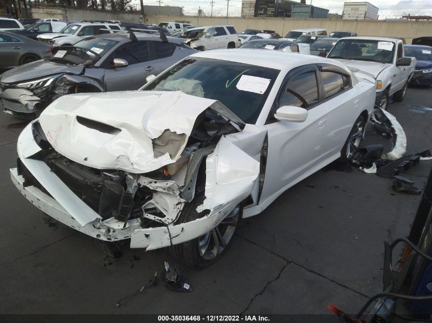 2021 DODGE CHARGER R/T VIN: 2C3CDXCT7MH504809