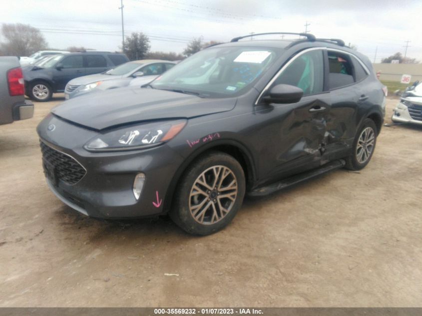 2022 FORD ESCAPE SEL VIN: 1FMCU0H69NUB13273
