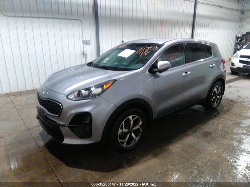 2020 KIA SPORTAGE LX VIN: KNDPM3AC1L7730444