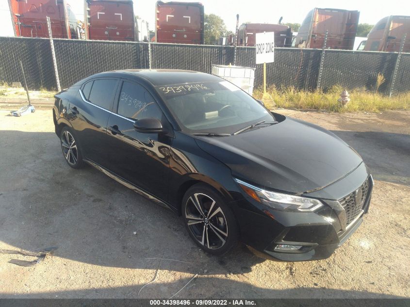 2021 NISSAN SENTRA SR VIN: 3N1AB8DV5MY314146