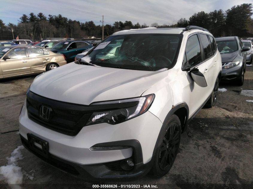 2022 HONDA PILOT SPECIAL EDITION VIN: 5FNYF6H20NB082069