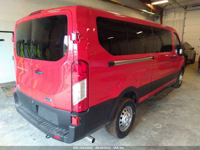2022 FORD TRANSIT PASSENGER WAGON XL/XLT VIN: 1FBAX9YG3NKA14688