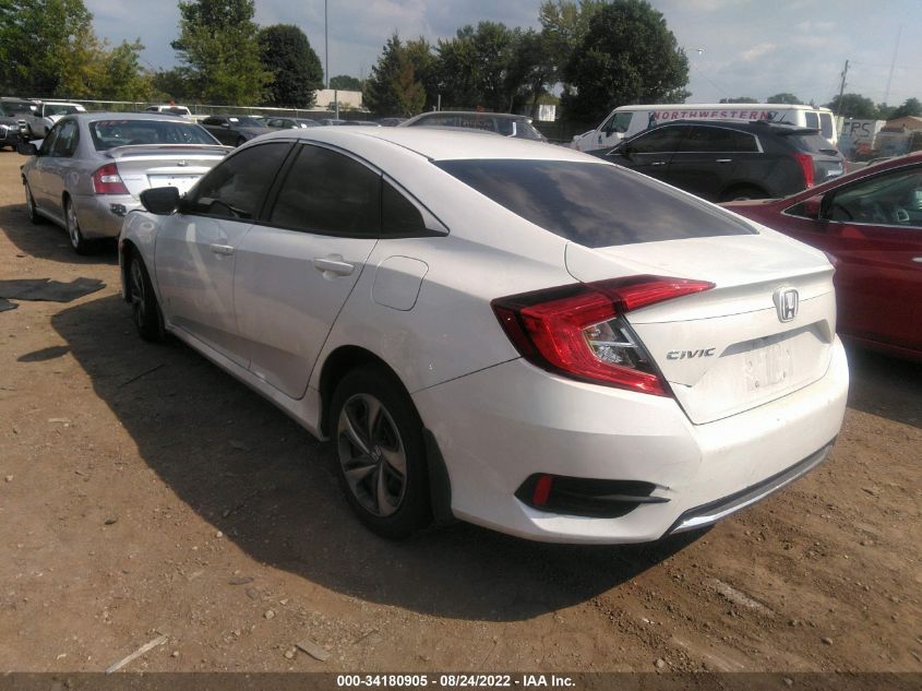 2020 HONDA CIVIC SEDAN LX VIN: 19XFC2F63LE024135