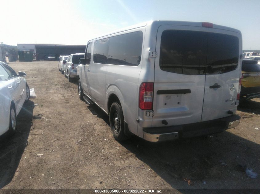 2020 NISSAN NV PASSENGER NV3500 HD SL VIN: 5BZAF0AA7LN850483