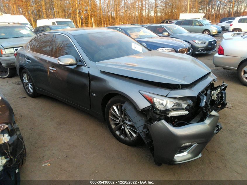 2020 INFINITI Q50 3.0T LUXE VIN: JN1EV7ARXLM252965