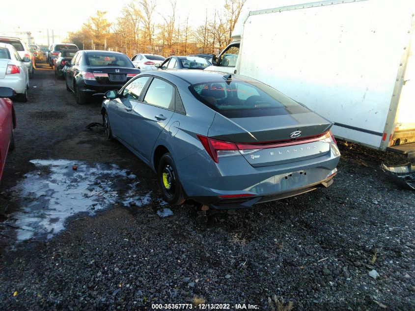 2022 HYUNDAI ELANTRA SEL VIN: KMHLM4AG6NU245126