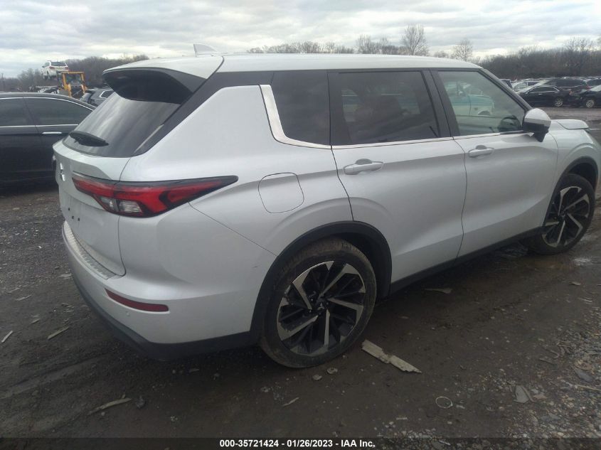 2022 MITSUBISHI OUTLANDER ES VIN: JA4J3TA81NZ066958