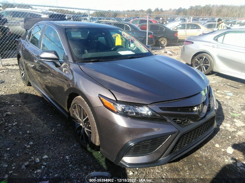 2022 TOYOTA CAMRY SE VIN: 4T1G11AK4NU006381