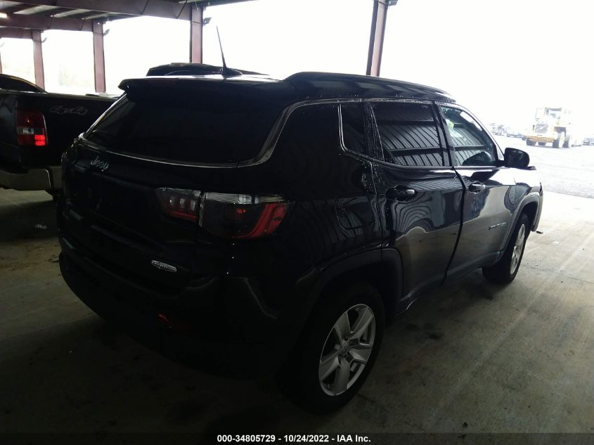 2022 JEEP COMPASS LATITUDE VIN: 3C4NJDBB4NT125392