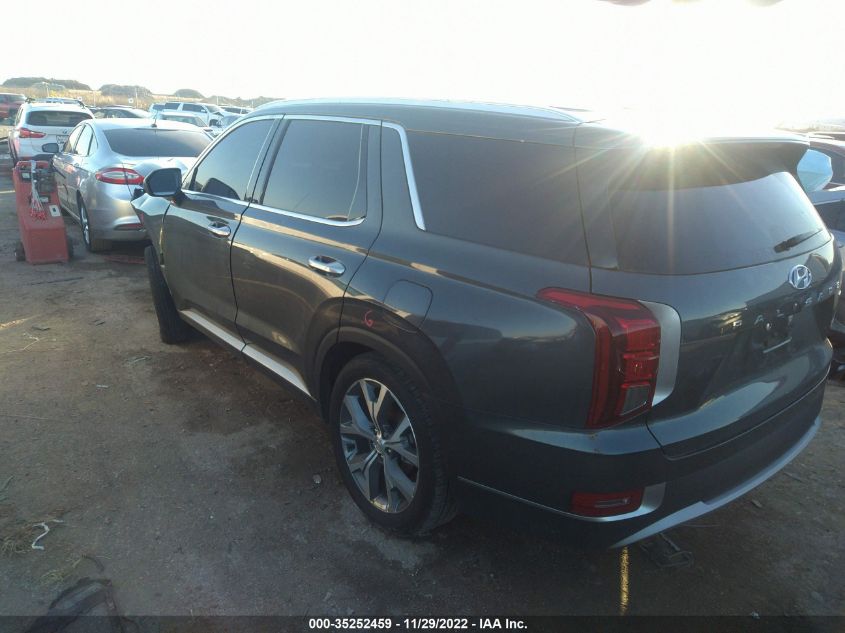 2022 HYUNDAI PALISADE SEL VIN: KM8R3DHE4NU454026
