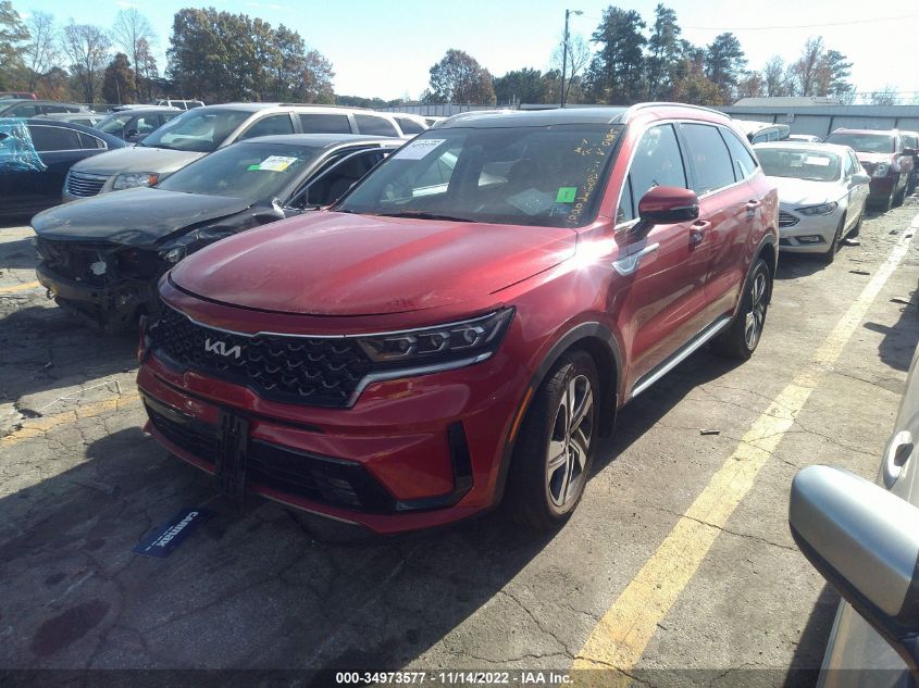 2022 KIA SORENTO PLUG-IN HYBRID SX VIN: KNDRJDLH1N5090685