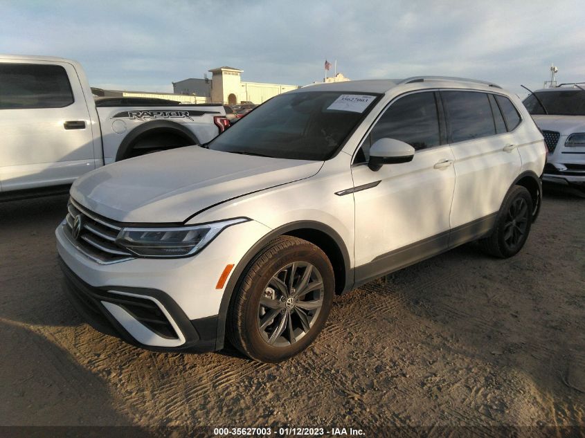 2022 VOLKSWAGEN TIGUAN SE VIN: 3VV3B7AX9NM158130