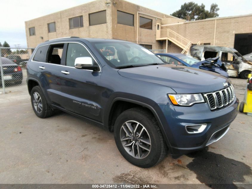 2021 JEEP GRAND CHEROKEE LIMITED VIN: 1C4RJFBG1MC628039