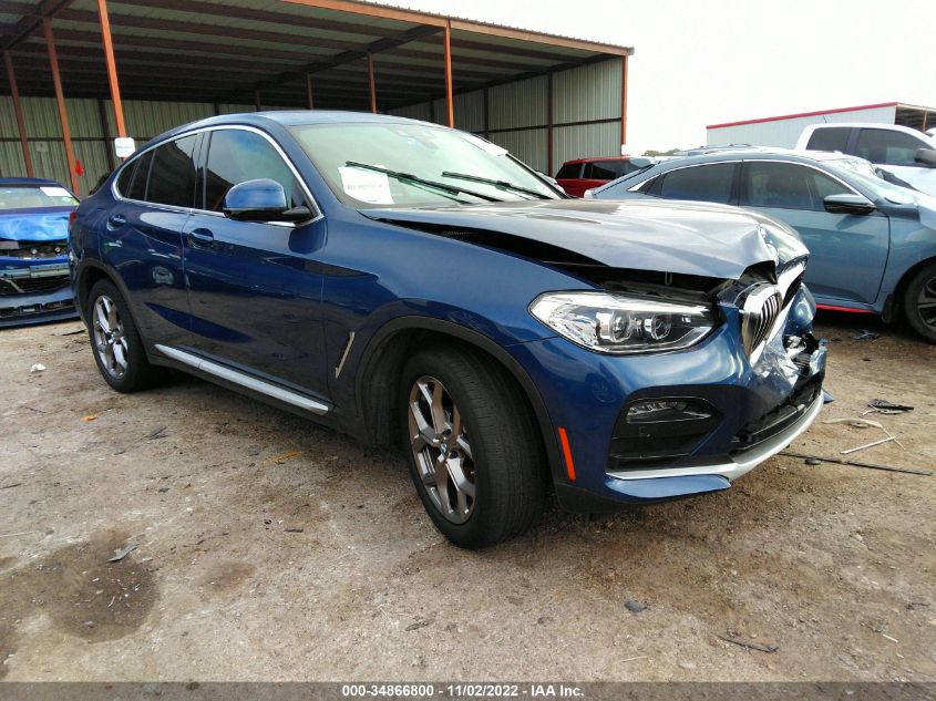 2021 BMW X4 XDRIVE30I VIN: 5UX2V1C08M9G18696