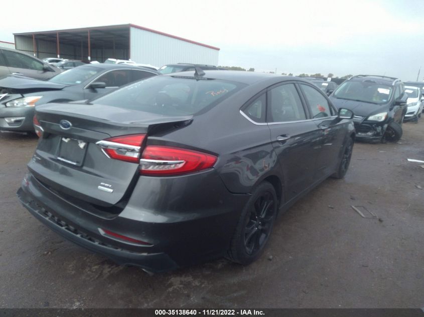 2020 FORD FUSION SEL VIN: 3FA6P0CD9LR131636