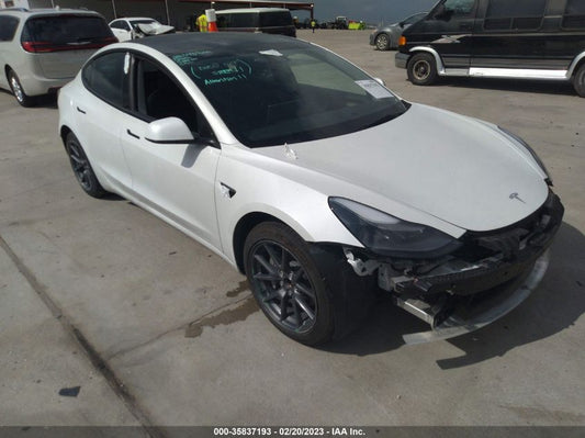 2022 TESLA MODEL 3 VIN: 5YJ3E1EA2NF101992