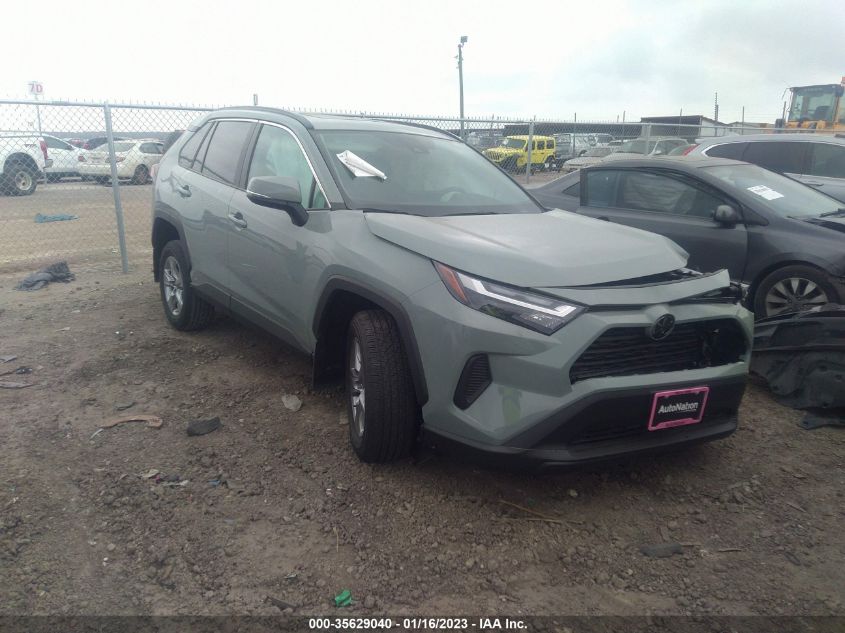2022 TOYOTA RAV4 XLE VIN: 2T3W1RFV3NW205653