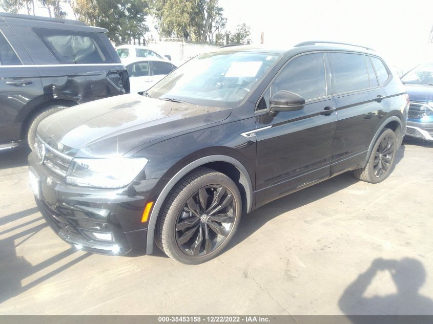 2021 VOLKSWAGEN TIGUAN SE/SE R-LINE BLACK/SEL VIN: 3VV2B7AX4MM107113