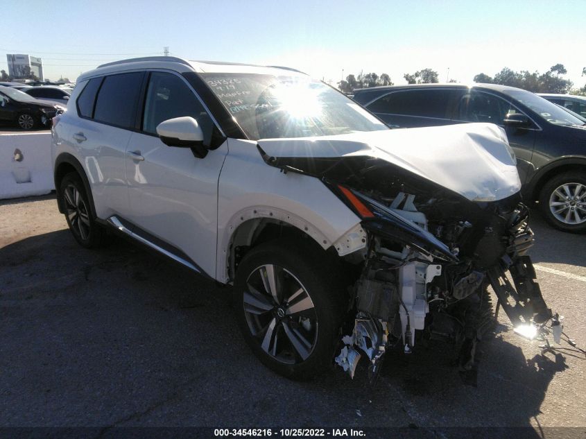 2021 NISSAN ROGUE SL VIN: 5N1AT3CA3MC822485