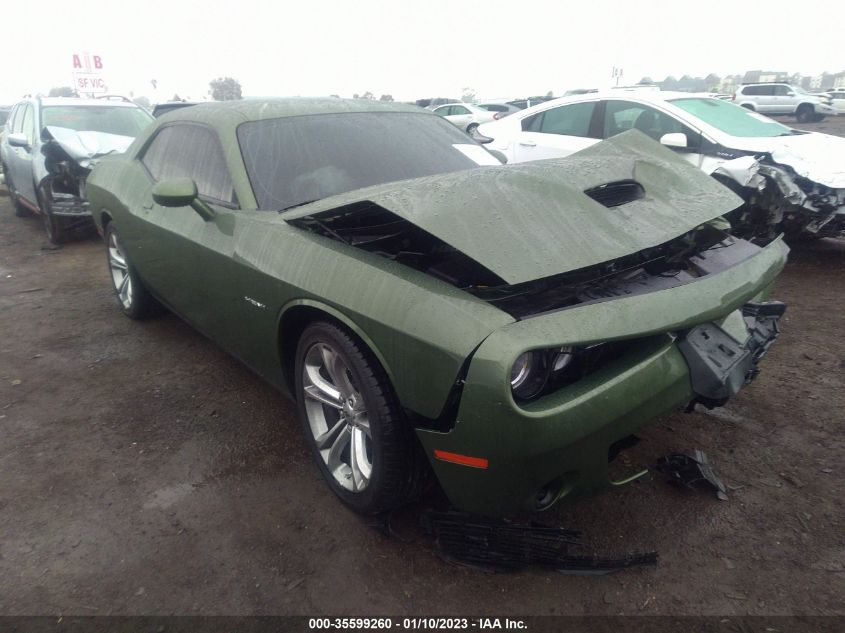 2022 DODGE CHALLENGER R/T VIN: 2C3CDZBT1NH168427