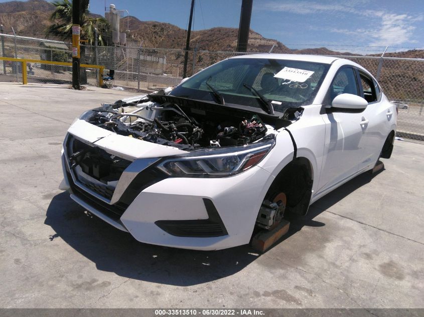 2021 NISSAN SENTRA SV VIN: 3N1AB8CV9MY254714