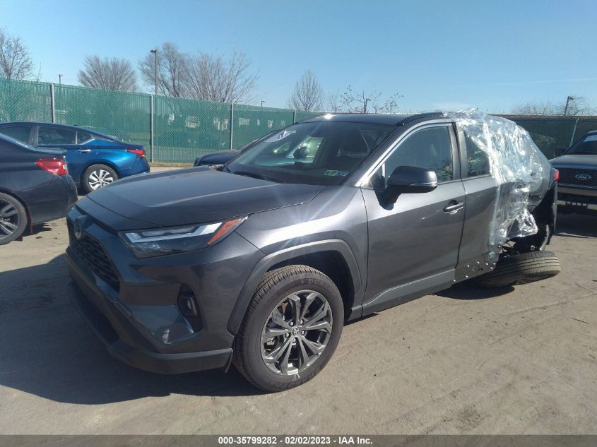 2022 TOYOTA RAV4 HYBRID XLE PREMIUM VIN: JTMB6RFV3ND074107