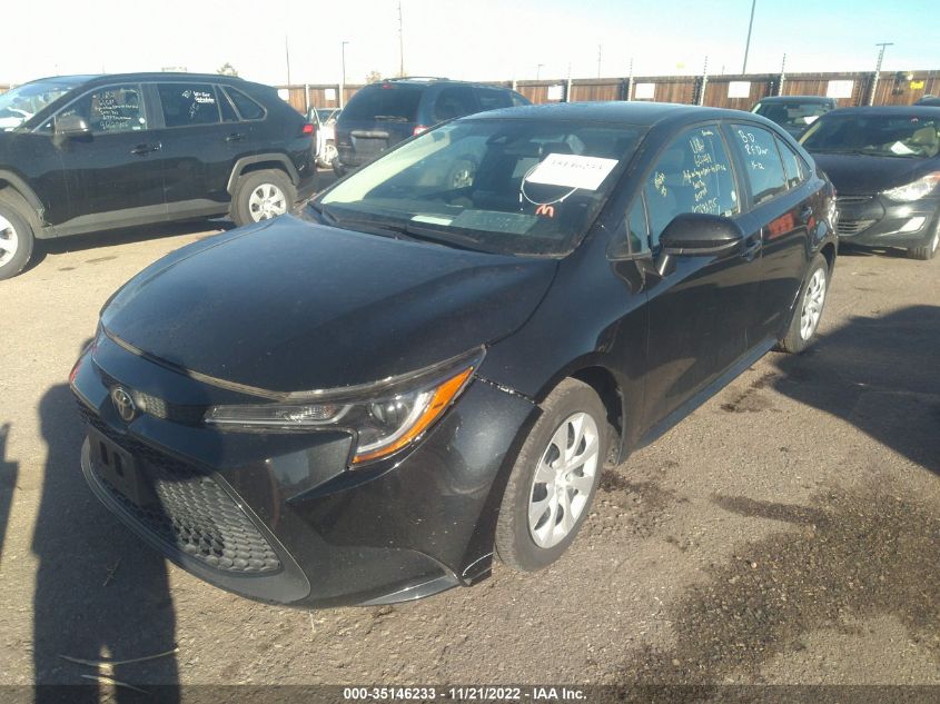 2021 TOYOTA COROLLA LE VIN: 5YFEPMAE7MP252133