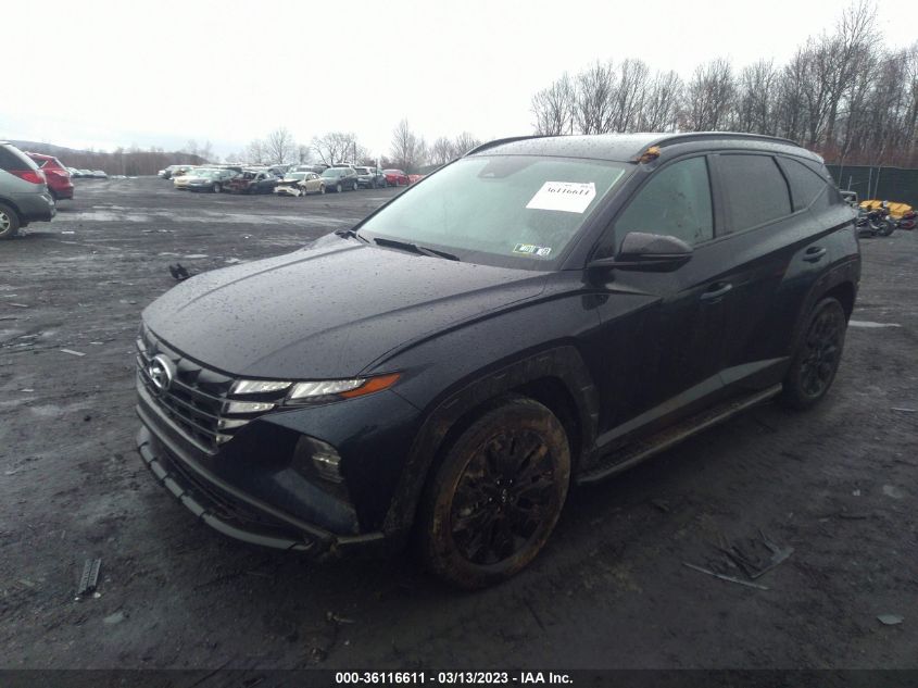 2022 HYUNDAI TUCSON XRT VIN: KM8JFCAE1NU156784