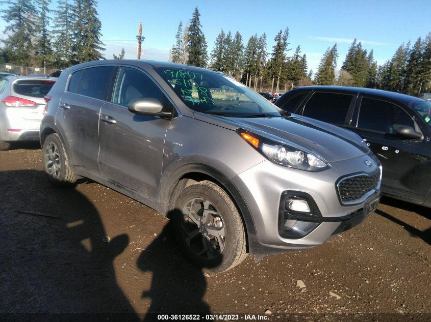 2022 KIA SPORTAGE LX VIN: KNDPMCAC3N7008959