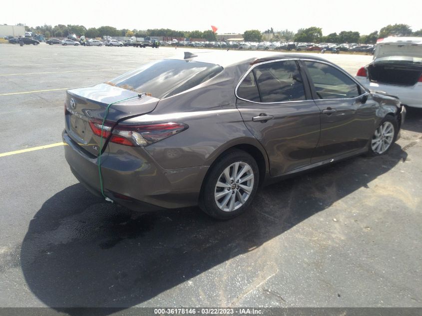 2022 TOYOTA CAMRY LE VIN: 4T1C11AK2NU677045